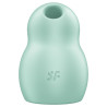 Satisfyer - Stimulateur Et Vibrateur Double Air Pulse Pro To Go 1 Vert